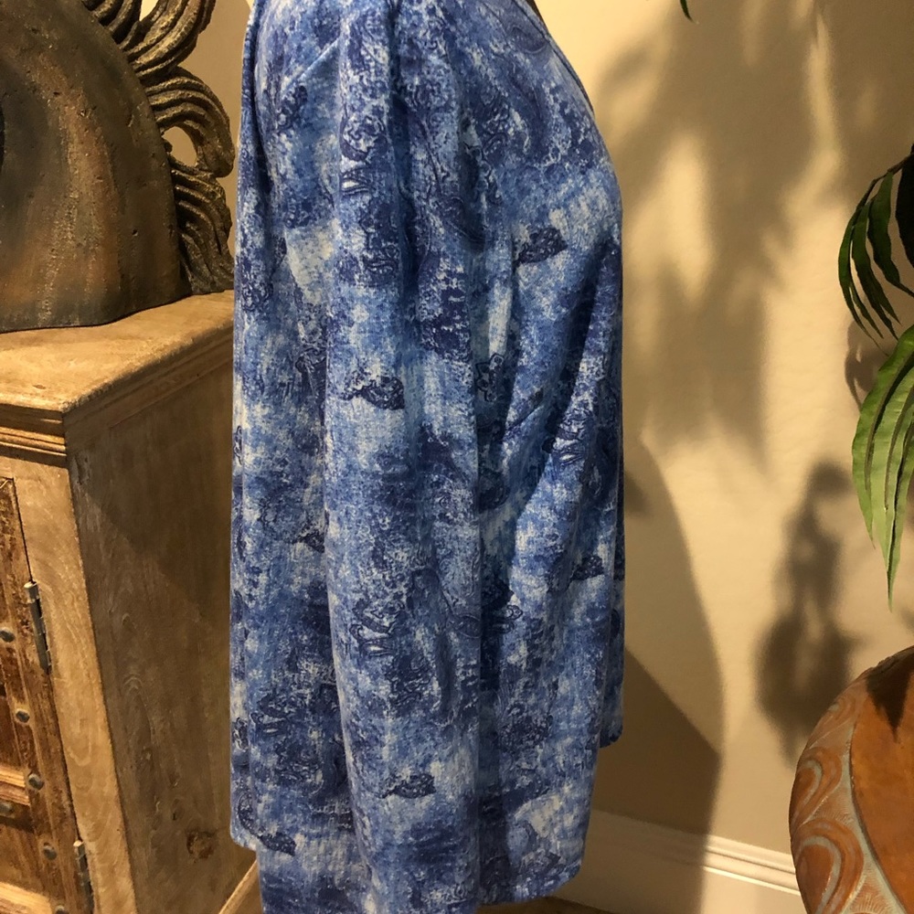 Paisley Designed Long Sleeve Shirt